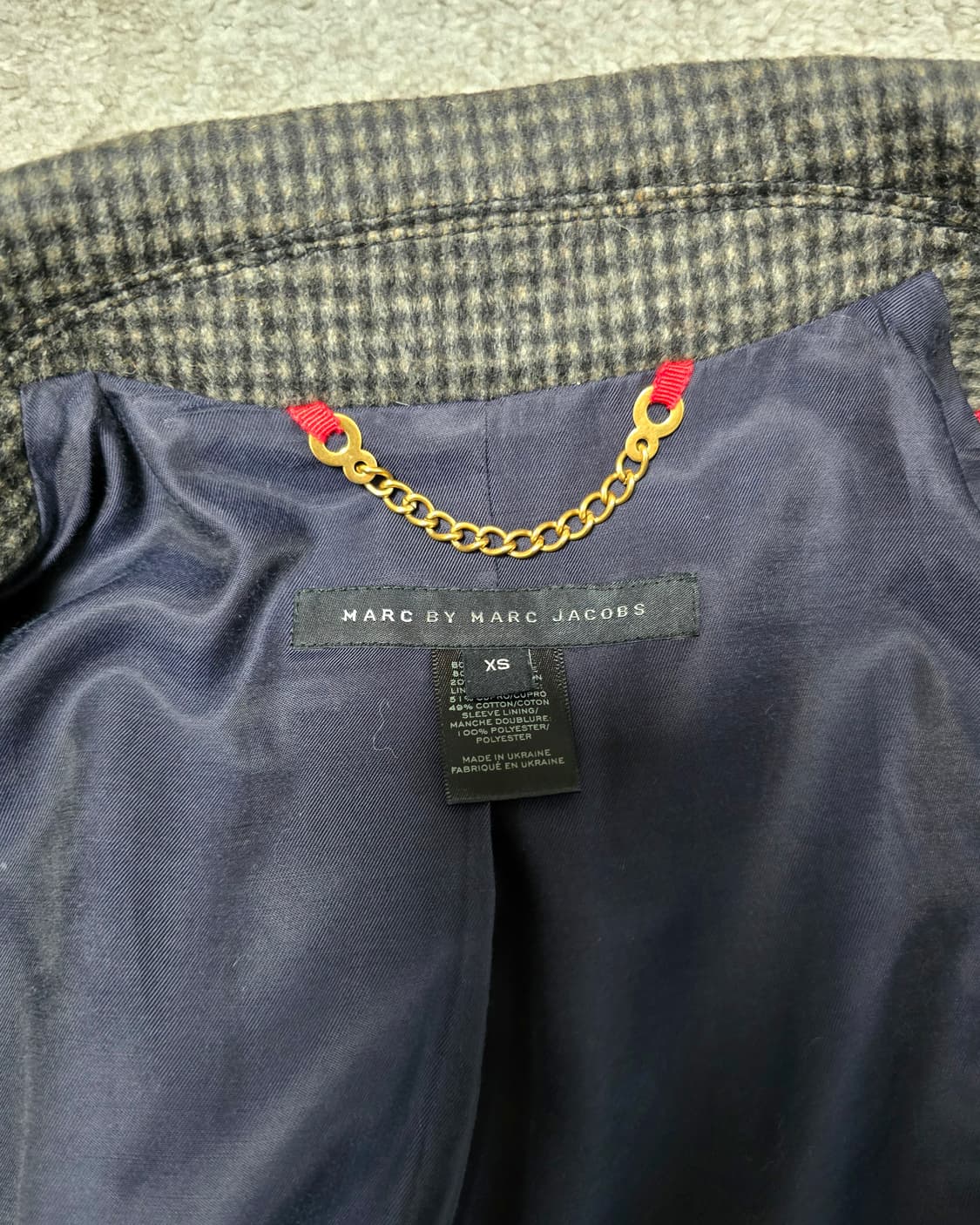 마크 제이콥스 여성 울혼방 코트 상품이미지2