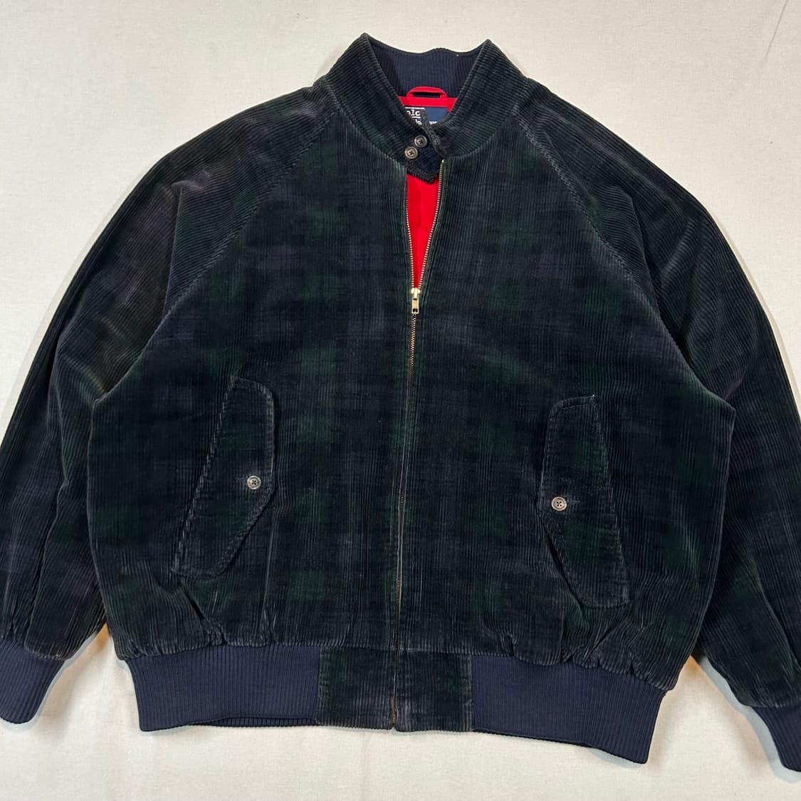 L) 폴로 랄프로렌 블랙와치 코듀로이 바라쿠타 G9 해링턴 자켓 상품이미지2