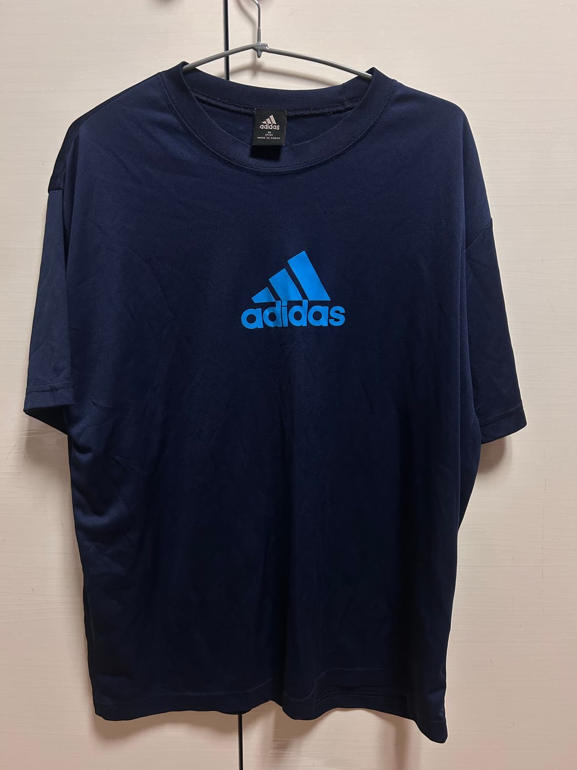 아디다스 네이비 반팔 티셔츠 (실측 110) 상품이미지1