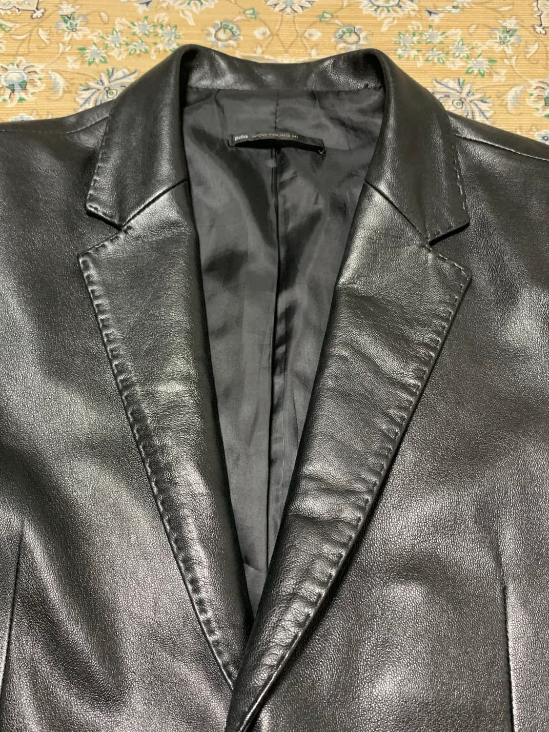 우영미 이태리 양가죽 자켓 상품이미지2