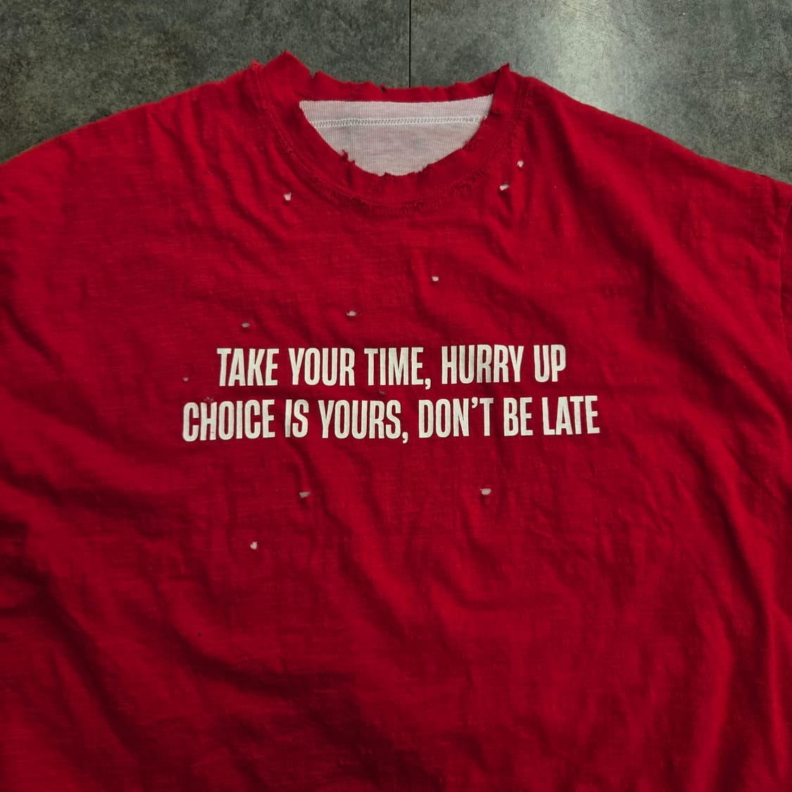 빈티지 긴팔레이드 티셔츠 상품이미지4