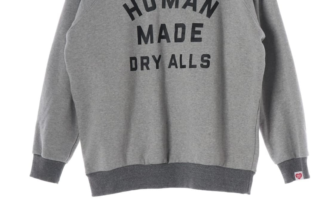 휴먼메이드 드라이 올스 레터링 맨투맨 L 상품이미지4