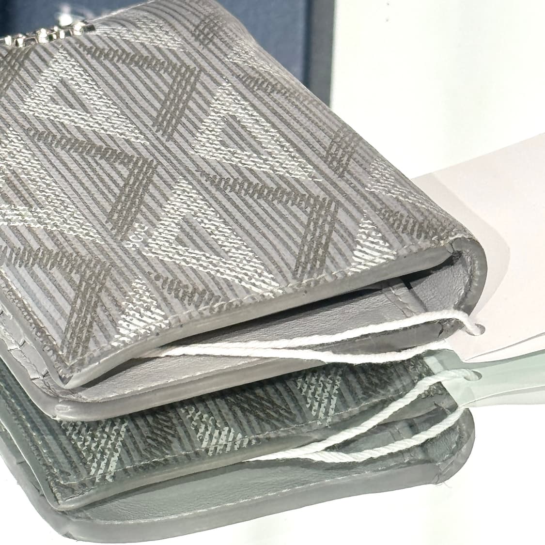 [정품] 디올 CD 다이아몬드 오거나이저 카드지갑 그레이 상품이미지7