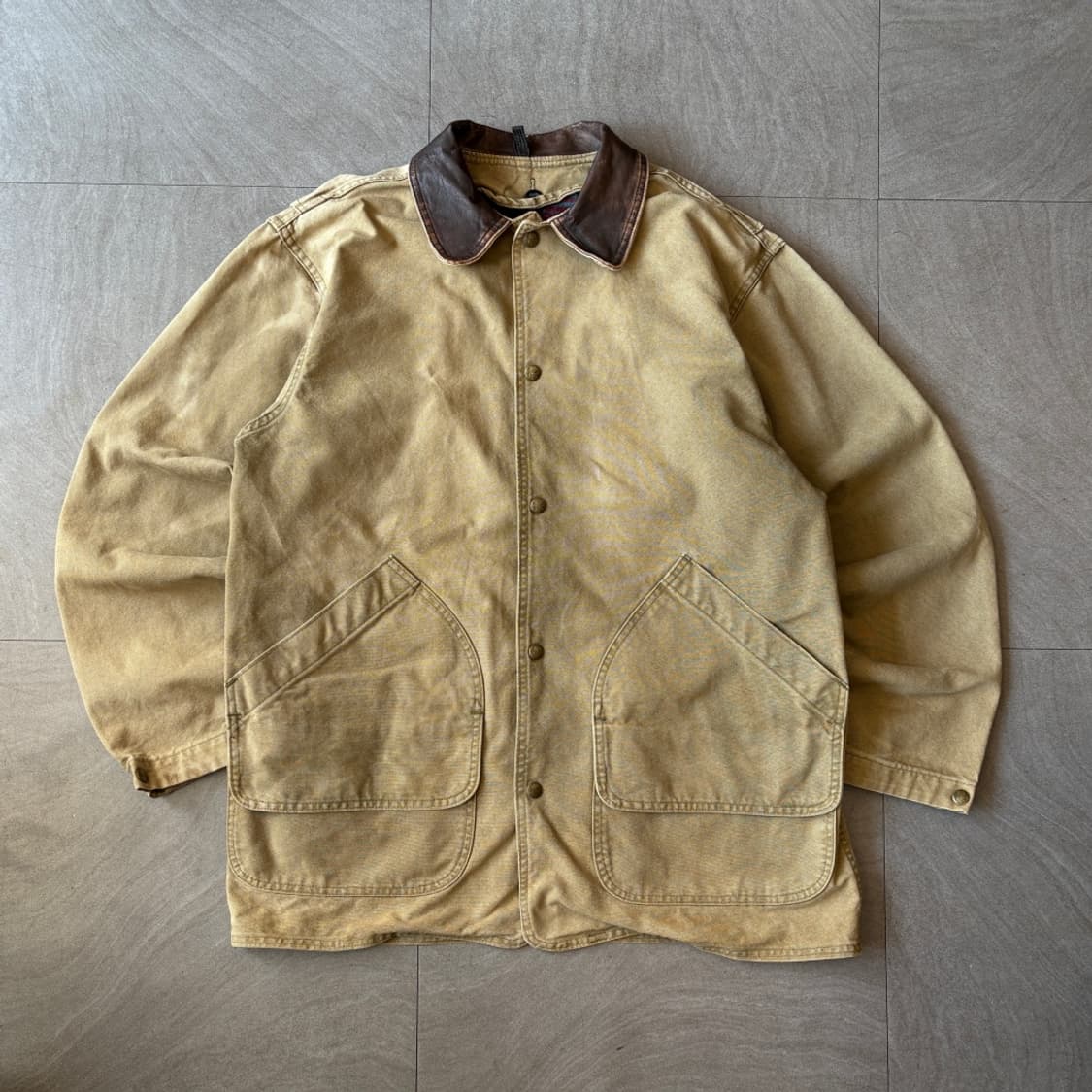 90s 울리치 베이지 헌팅 초어 자켓 상품이미지1