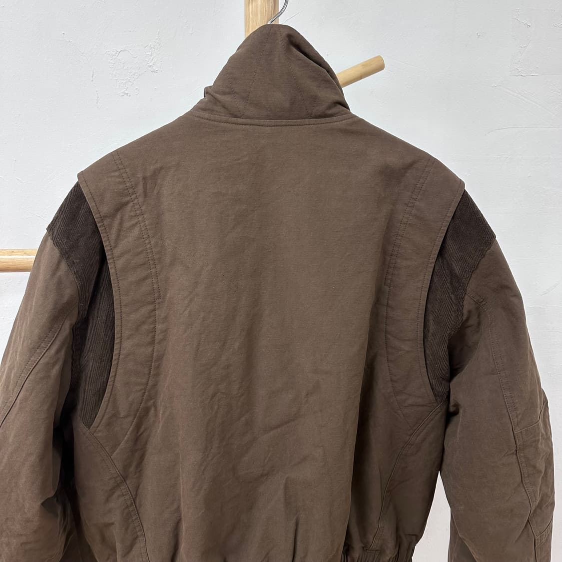 ILCORSO 일꼬르소 크롭 파일럿 자켓 브라운 L사이즈 J32 상품이미지5