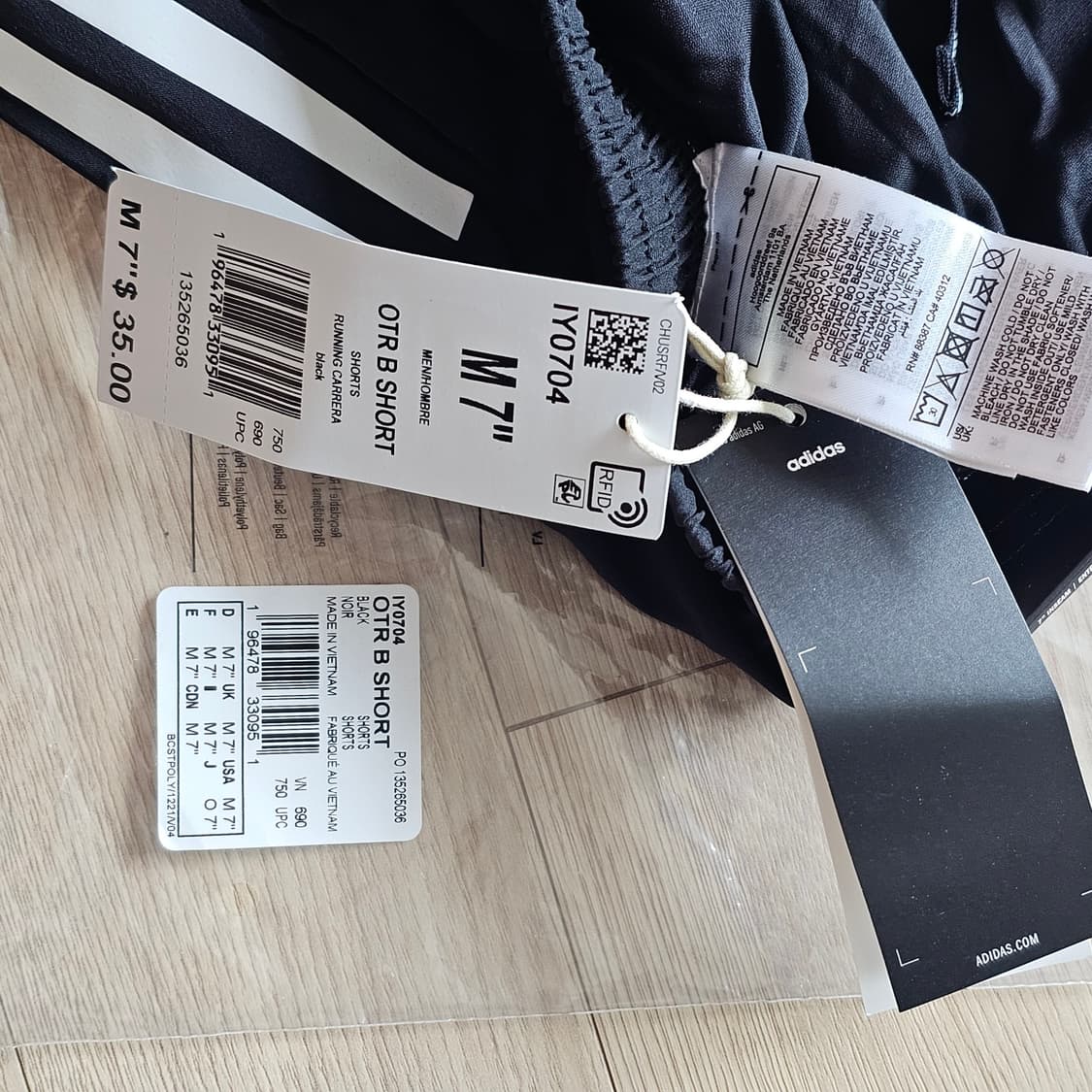 US M 새제품) 아디다스 7인치 런닝 러닝 쇼츠 체감 32 L XL 상품이미지6