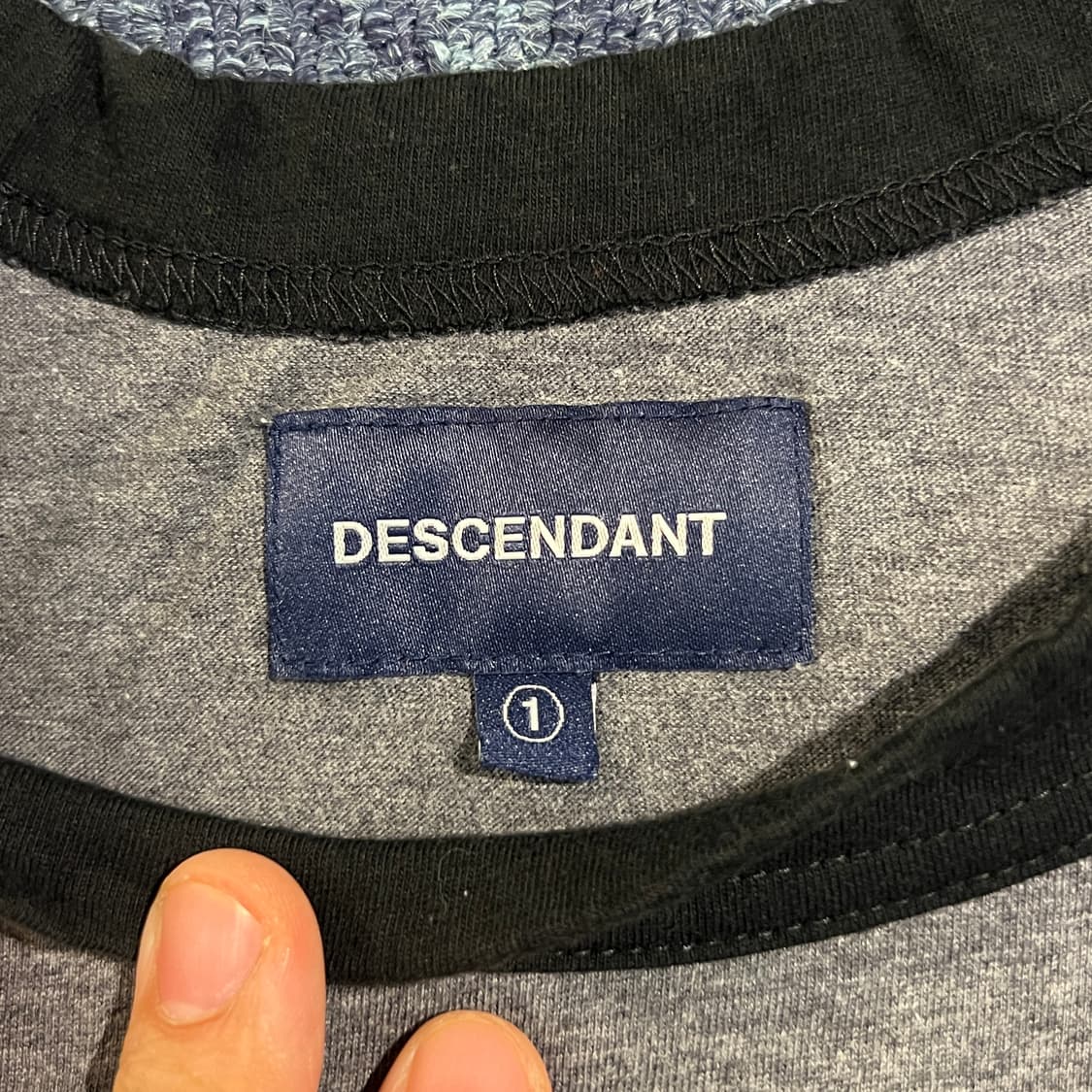 디센던트 DESCENDANT 라글란 7부 티셔츠 상품이미지4