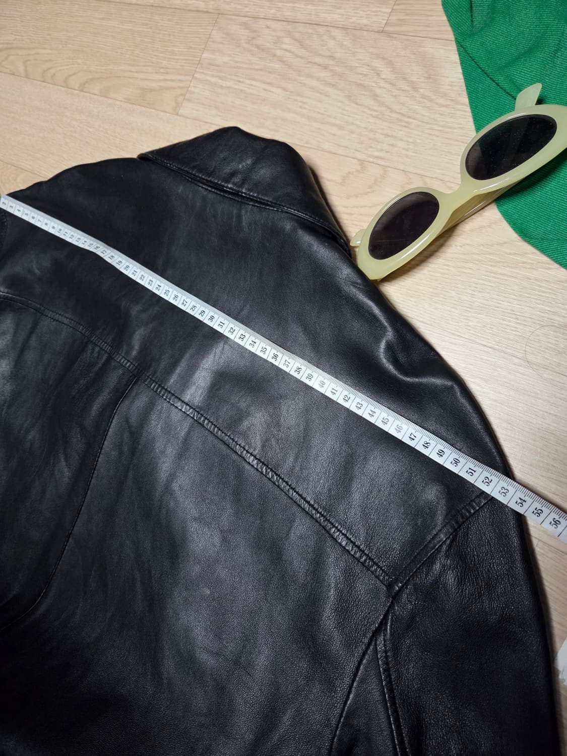 ZARA 양가죽 자켓 초어 오버셔츠 카코트 쉽스킨 코트 상품이미지7