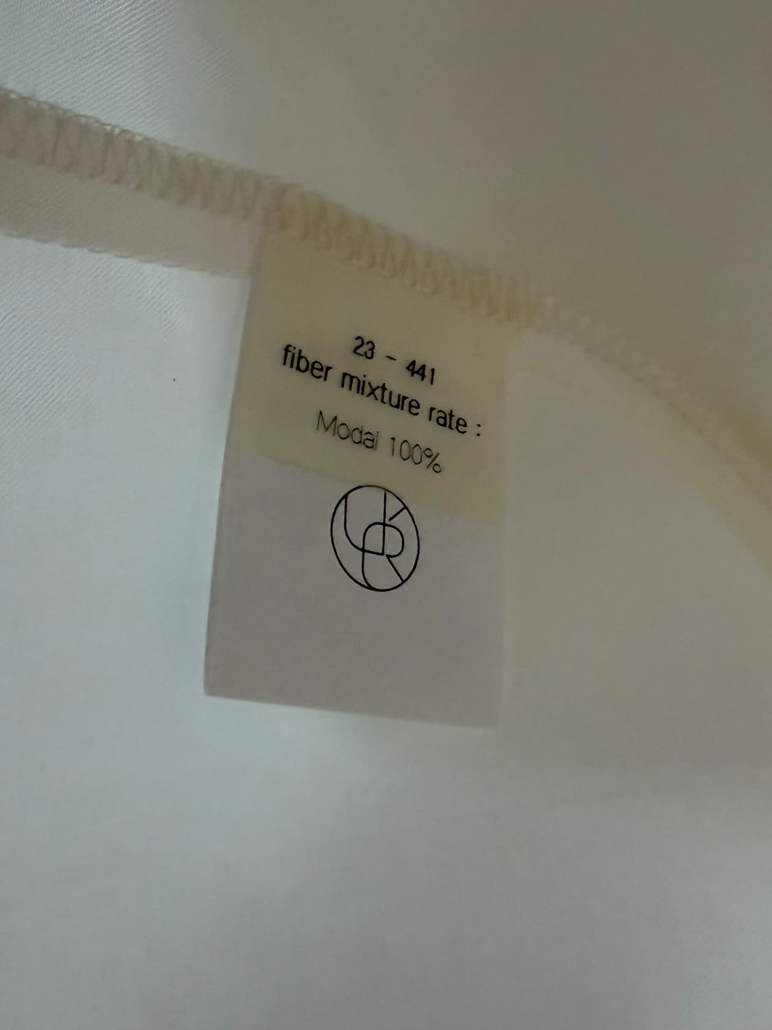 새상품 유메르 포이 블라우스 아이보리 상품이미지5