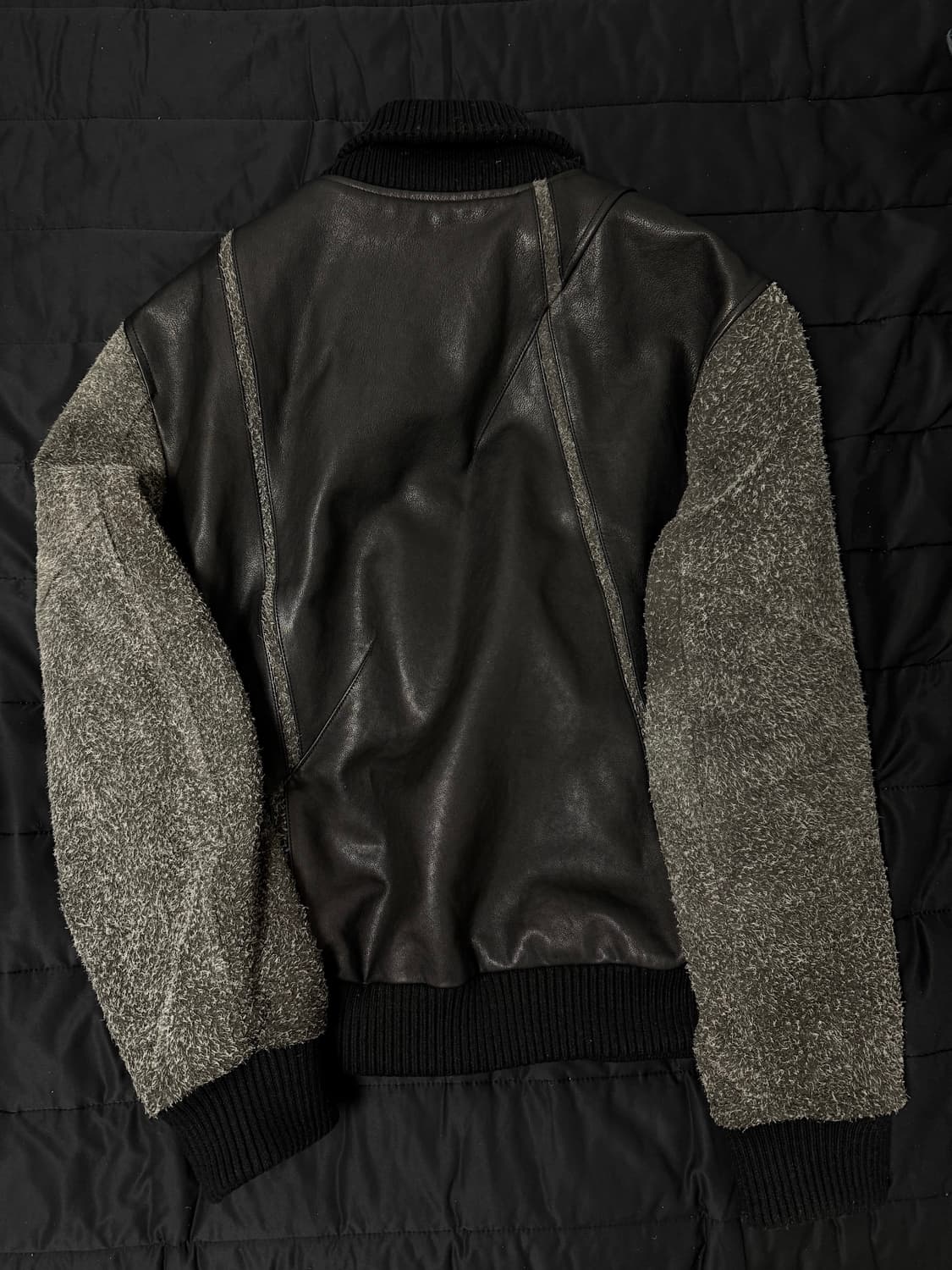 [L] XLIM EP.6 01 레더 바시티 자켓 상품이미지2