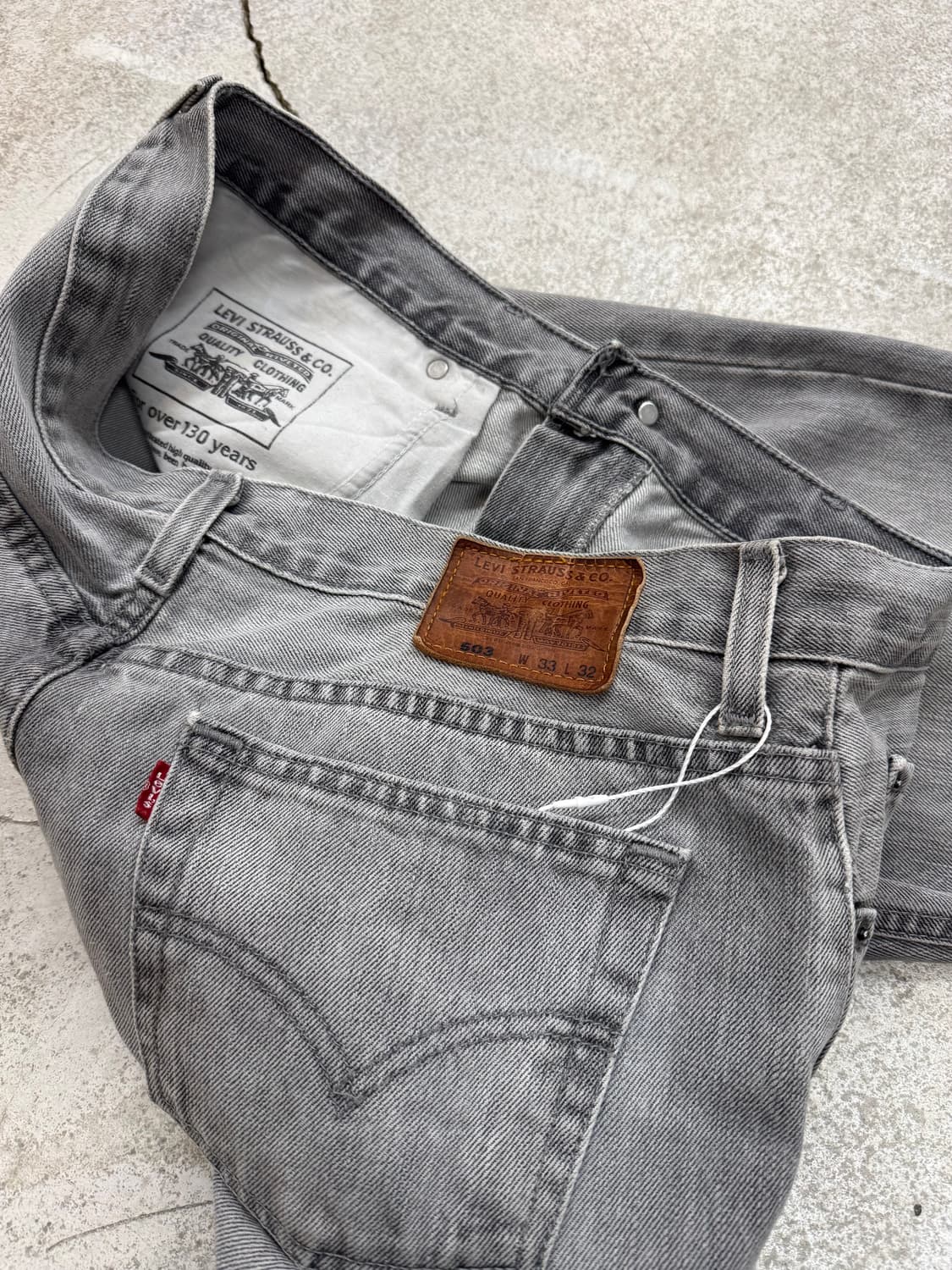 00s 리바이스 503 부츠컷 데님팬츠 상품이미지4