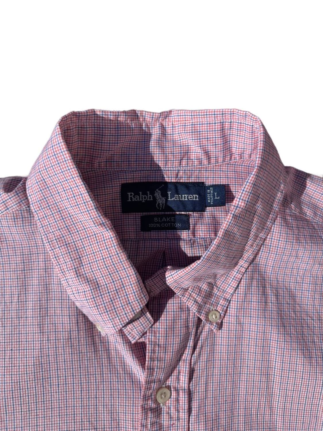 PRL button down gingham check shirts 상품이미지4