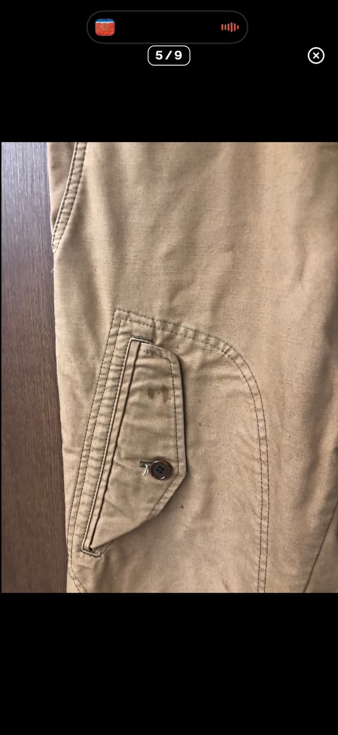 Comme des garcons homme 니포켓 팬츠 상품이미지5