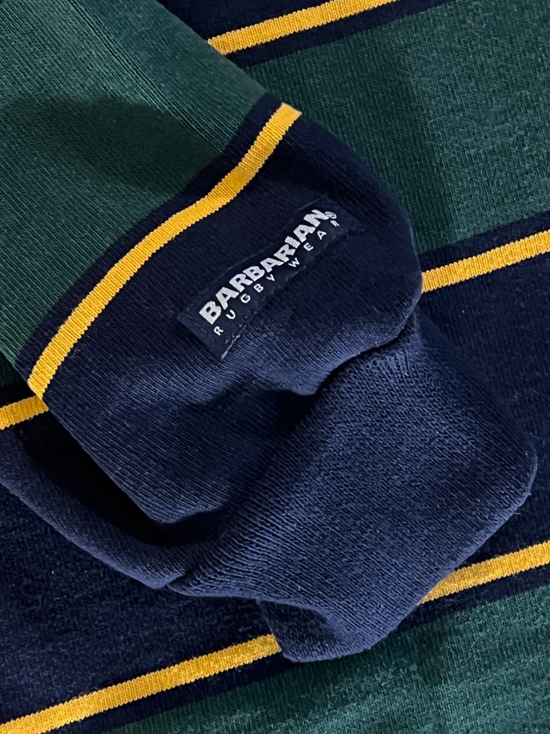 바바리안럭비티 네이비&그린&옐로우 (105) 상품이미지5