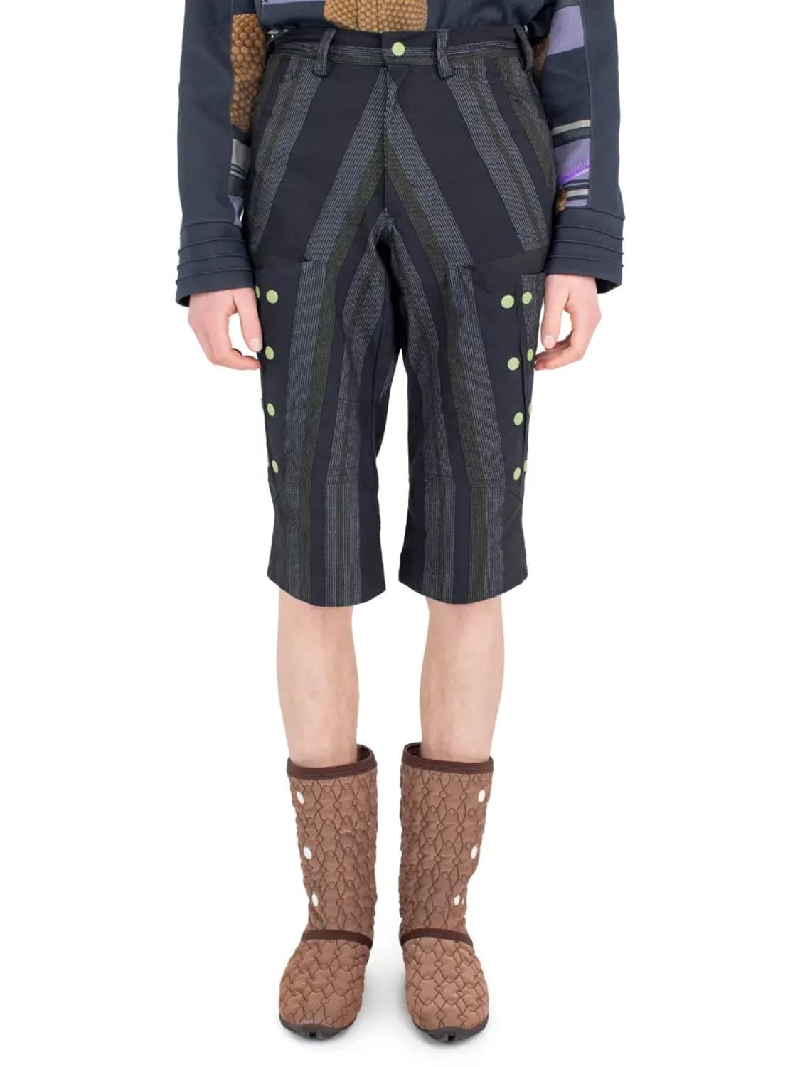kiko kostadinov inex snap shorts 상품이미지1