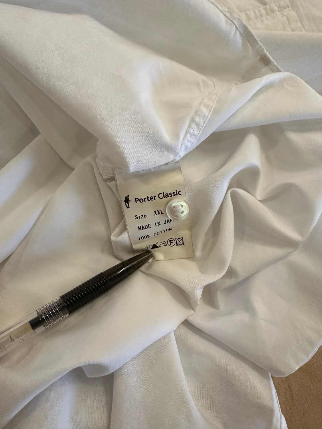 Poter Classic Roll Up Cotton Shirt 상품이미지6