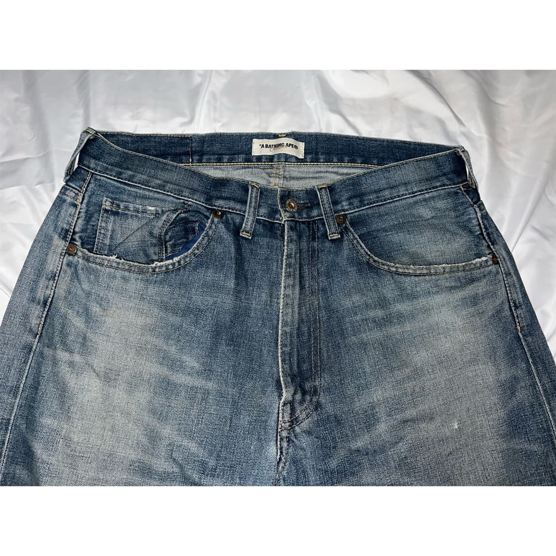 Bape 00s Vintage Denim Pants 상품이미지3