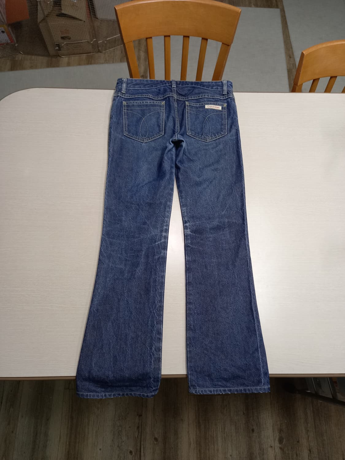 28 Calvin Klein 골반 워싱 약부츠컷 28-871 상품이미지2