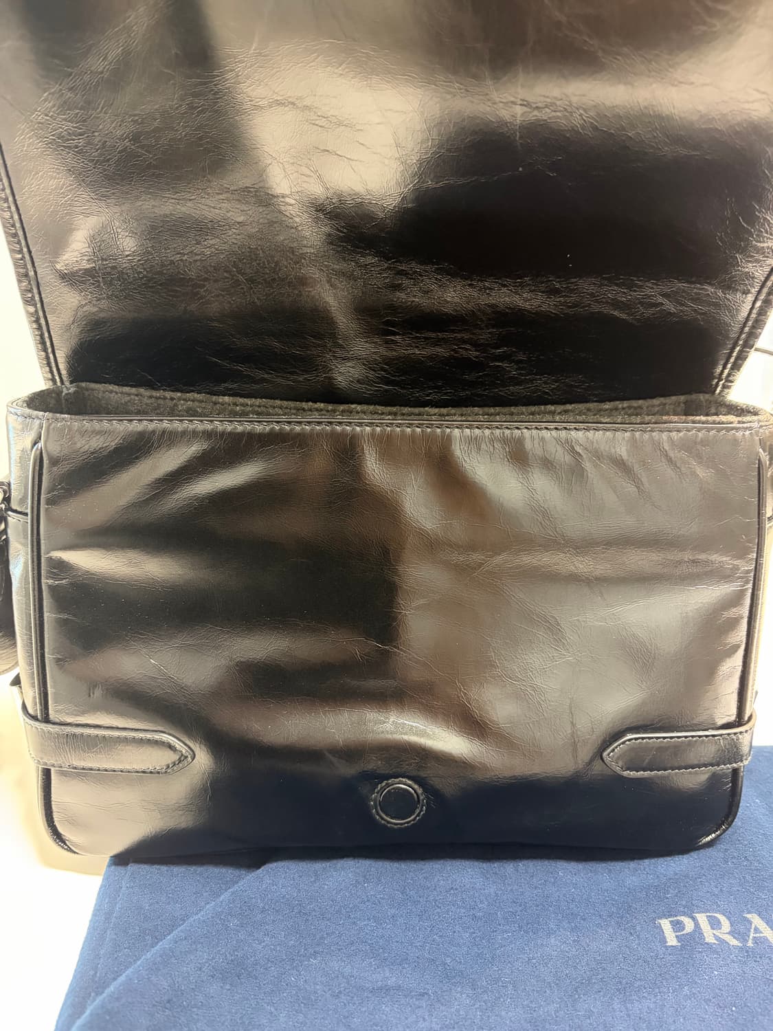 프라다 레더 숄더백 상품이미지8