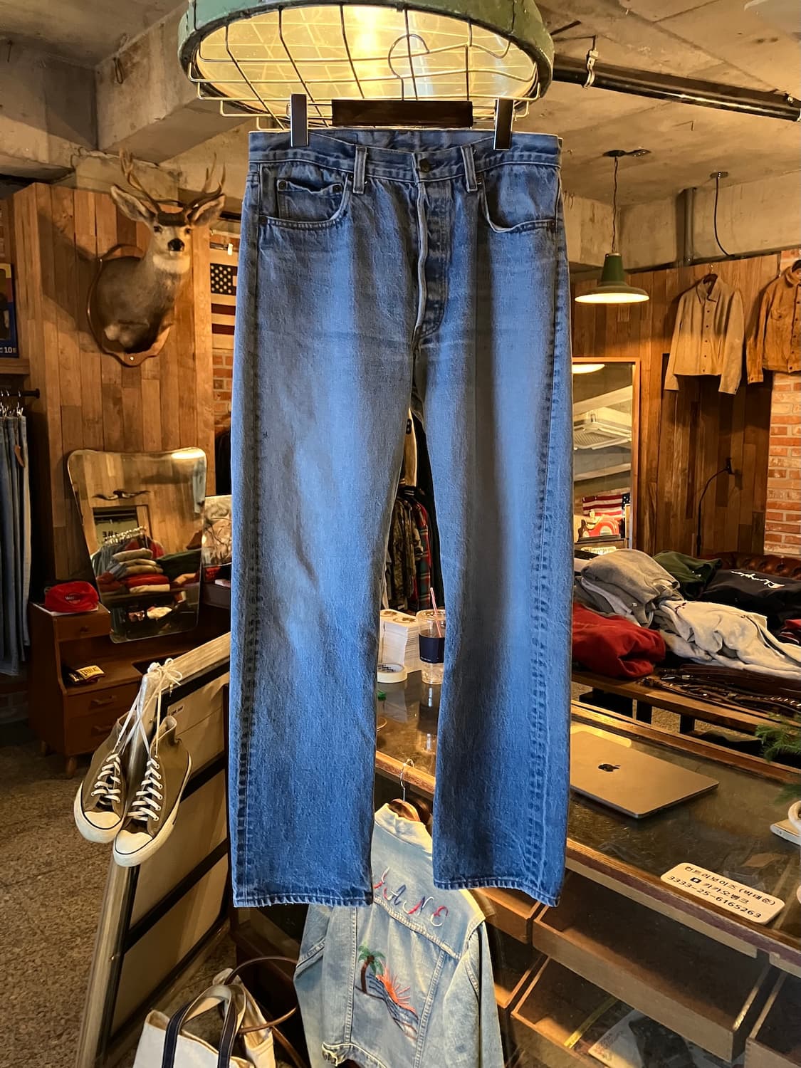 80s USA Levis 501 Denim Pants 상품이미지1