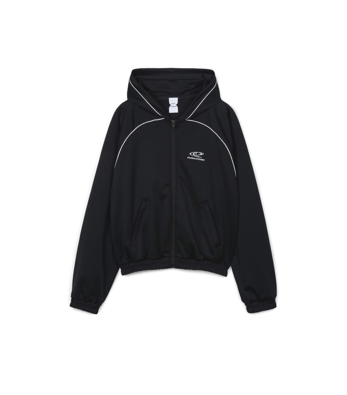 [1] 프로토콜인덱스 애슬레져 후드집업 져지블랙 상품이미지1