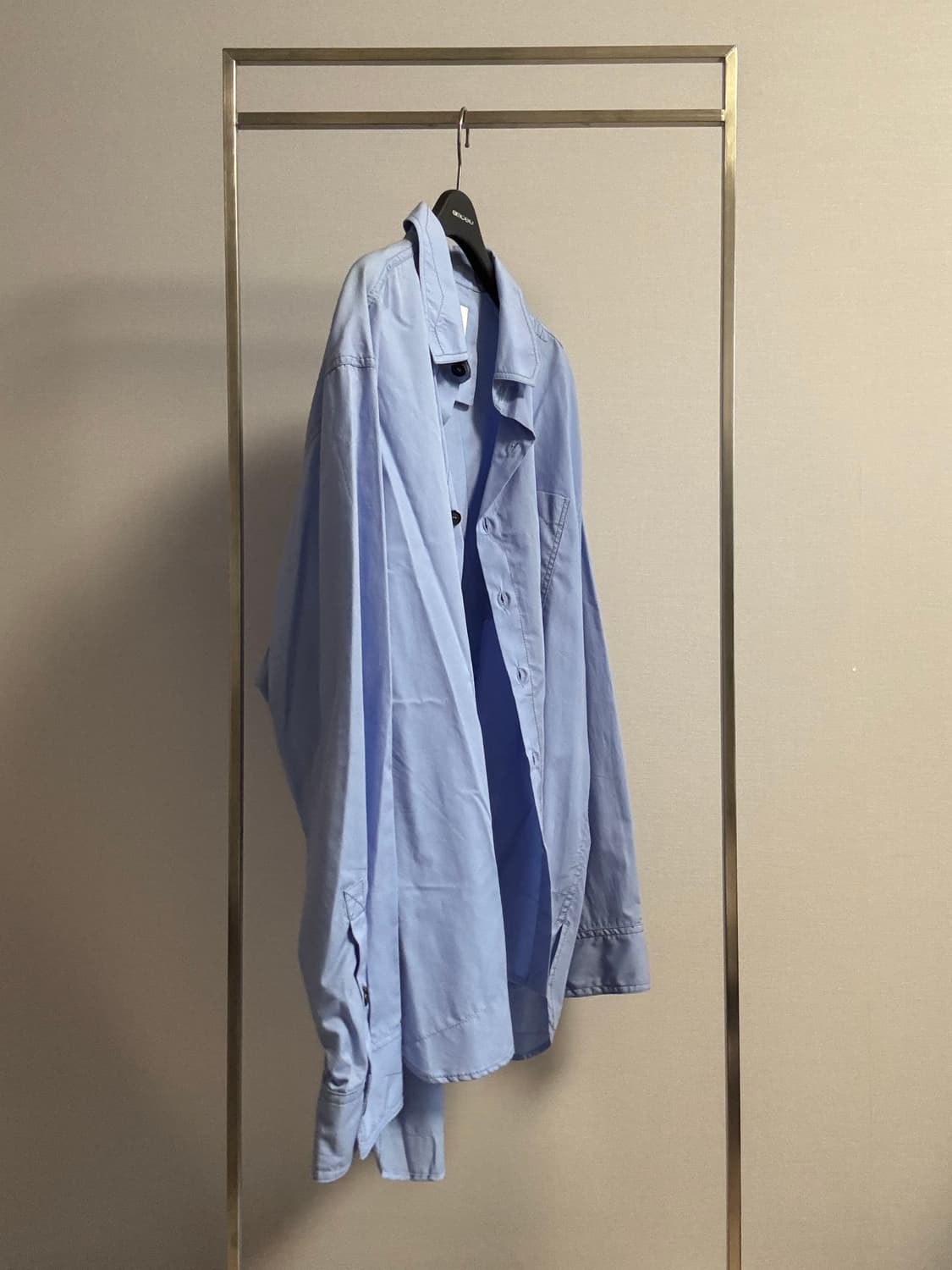 자라 아더에러 셔츠 L (블루) 상품이미지2