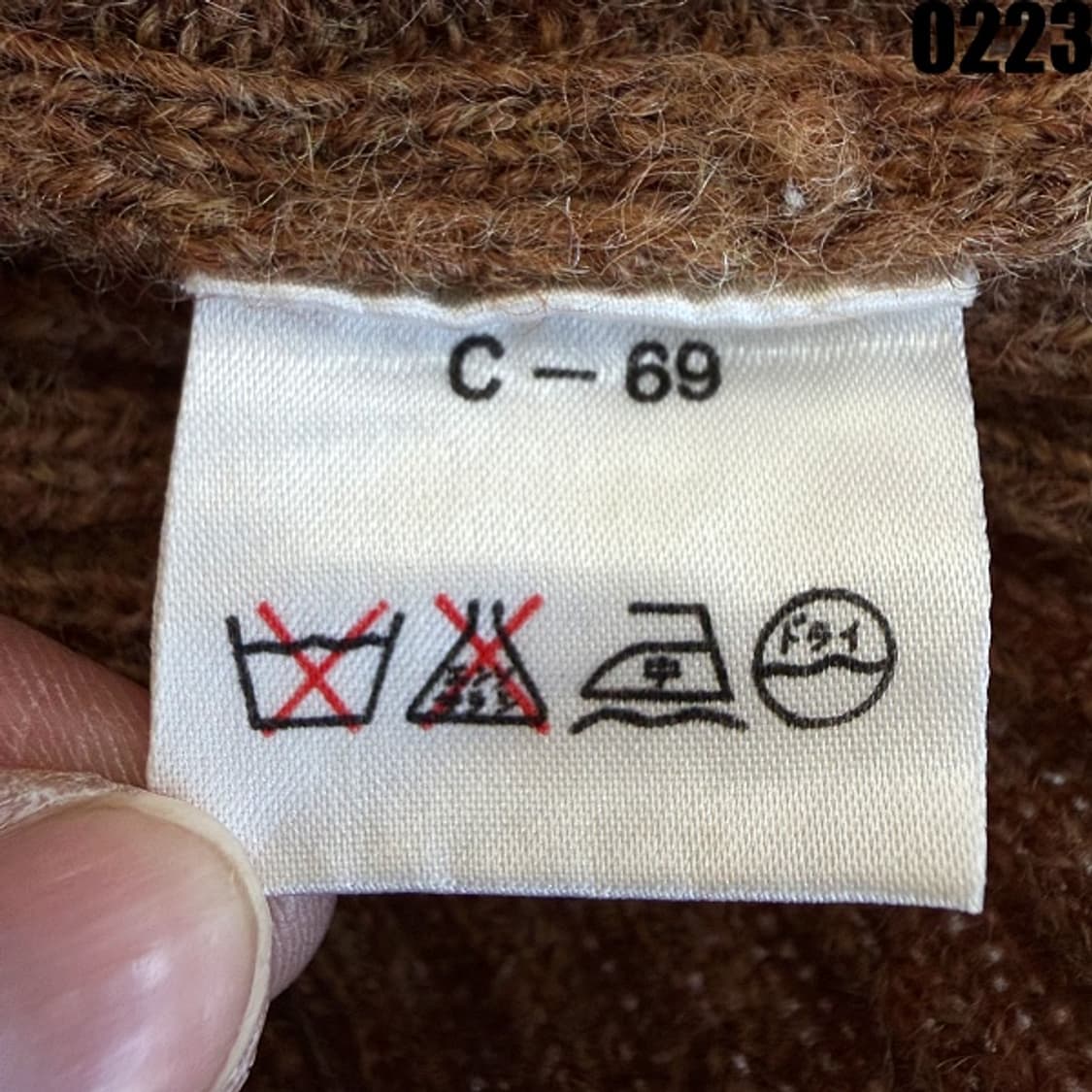 폴로 랄프로렌 울 니트 스웨터 L 0223 상품이미지5