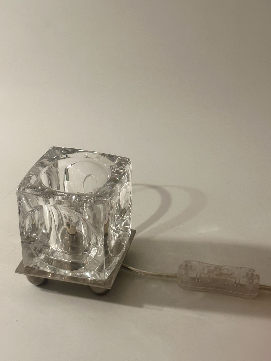 90’s 유럽 Vendeheg 아이스 큐브 빈티지 조명 테이블 앤틱 상품이미지3