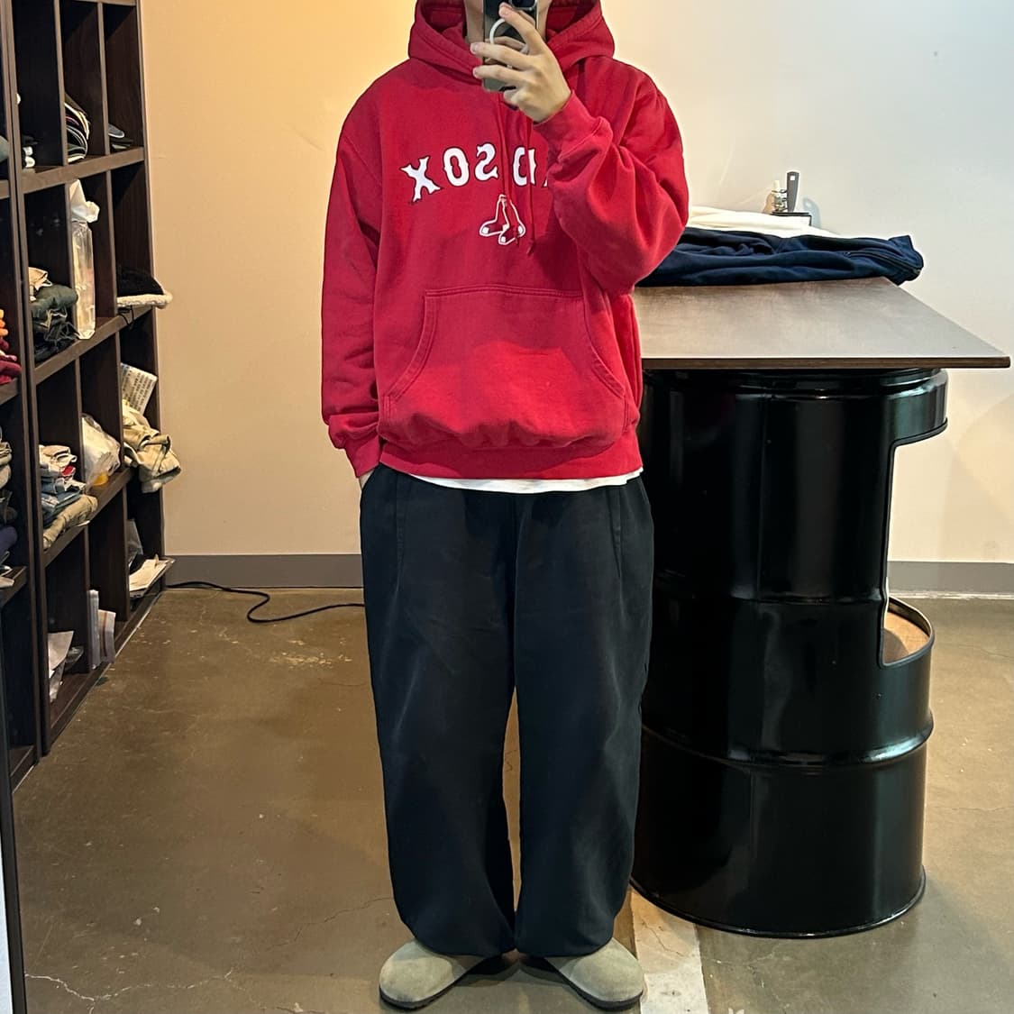 00s 나이키 레드삭스 후디 상품이미지7