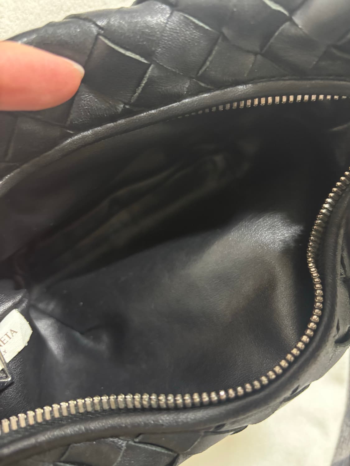 보테가베네타 조디백 미니 블랙 은장 상품이미지2