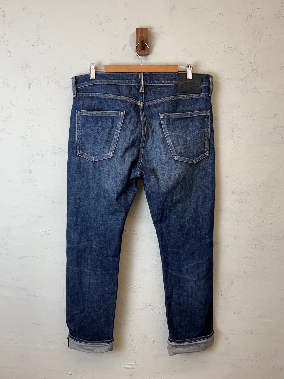 리바이스 빅E 제팬 메이드 502 셀비지 데님 팬츠 상품이미지2