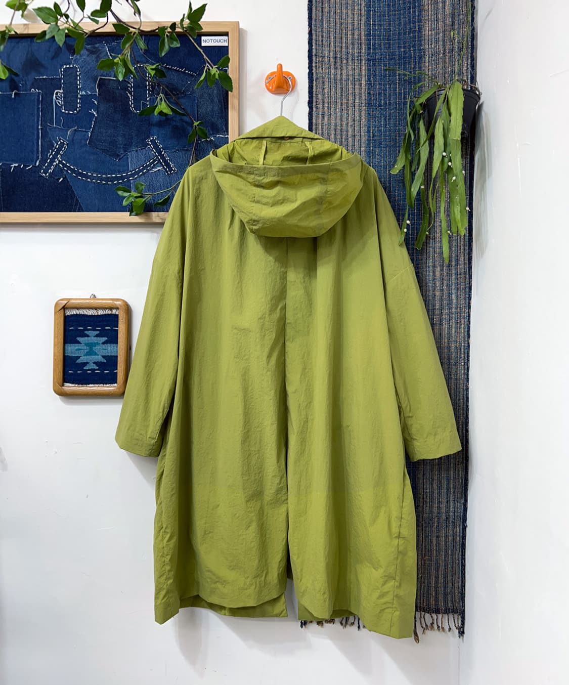 👧🏻URBAN RESEARCH DOORS Nylon Lime Coat 상품이미지2