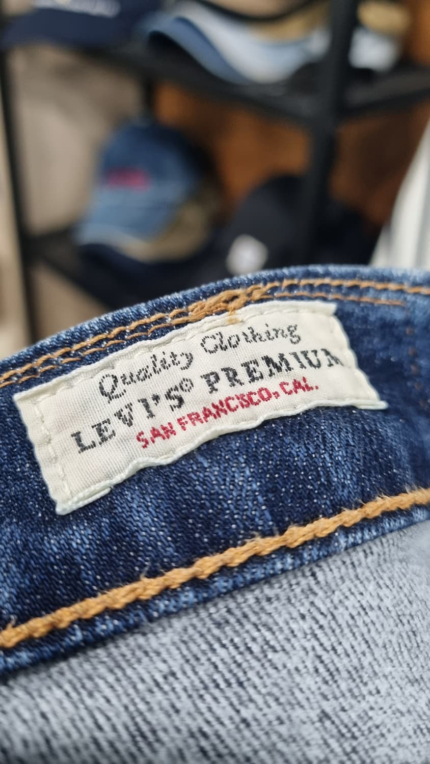 levis 슬림핏(511) 데님팬츠  웜진 프리미엄 bigE 30~31 상품이미지6