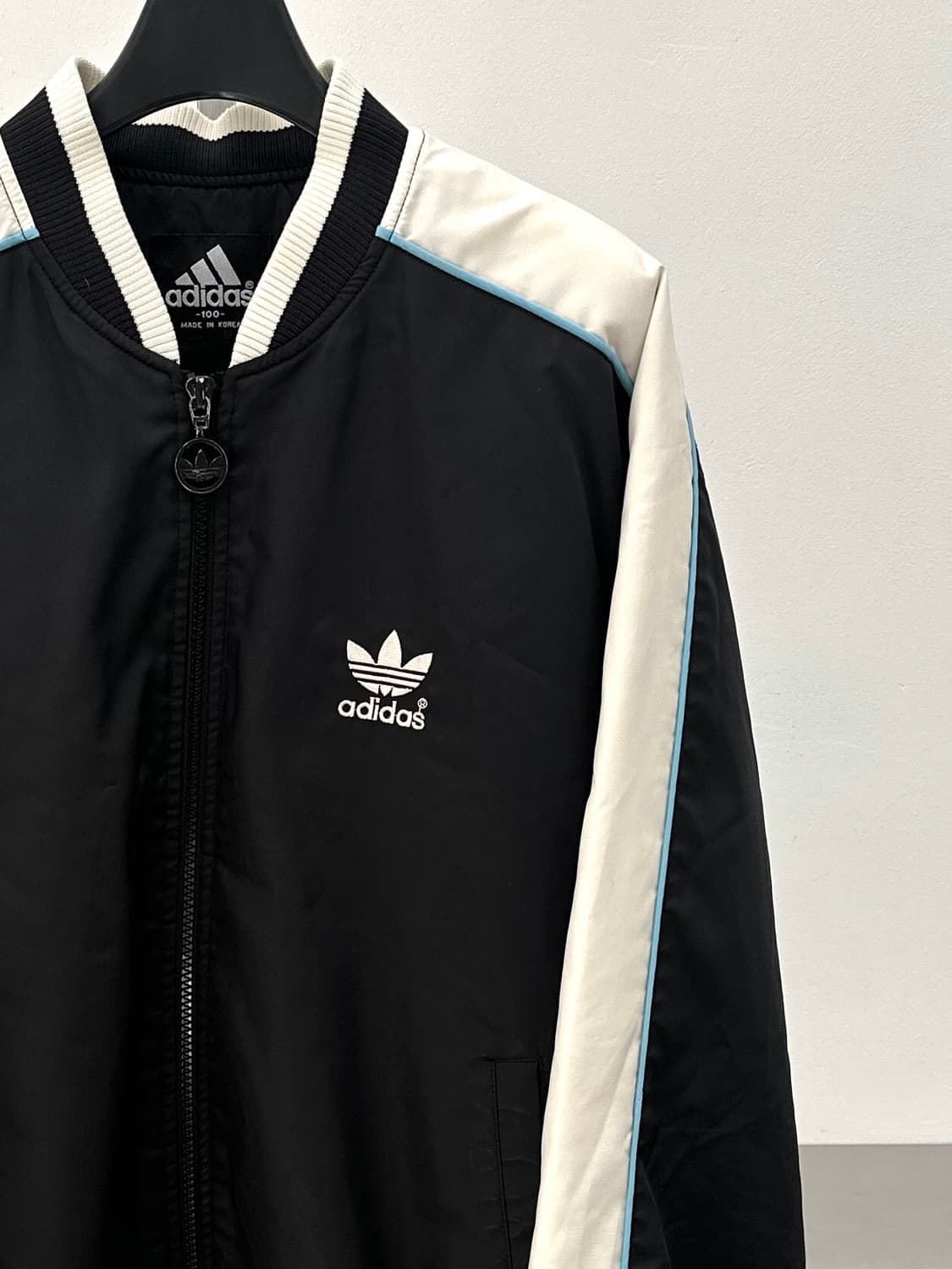 아디다스 00s 배색 봄버 자켓  상품이미지4