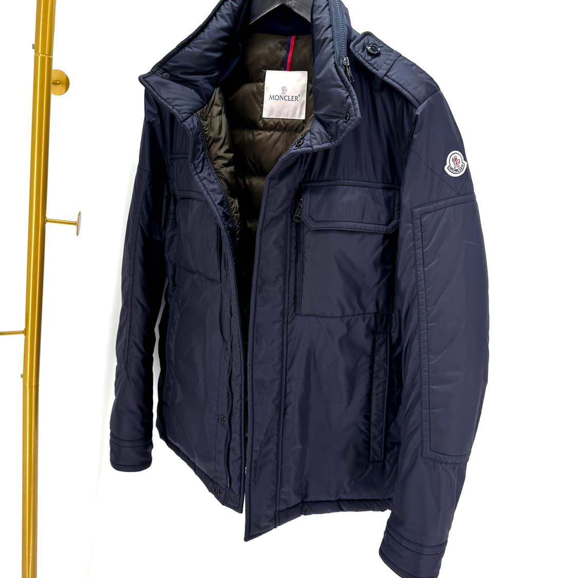 [2사이즈] 몽클레어 도미에 집업 점퍼 자켓 네이비 상품이미지2