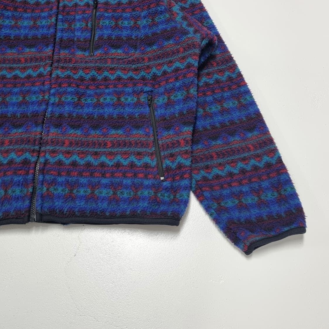 90S 빈티지 ST JHONSBAY 후리스 자켓 - L  상품이미지5