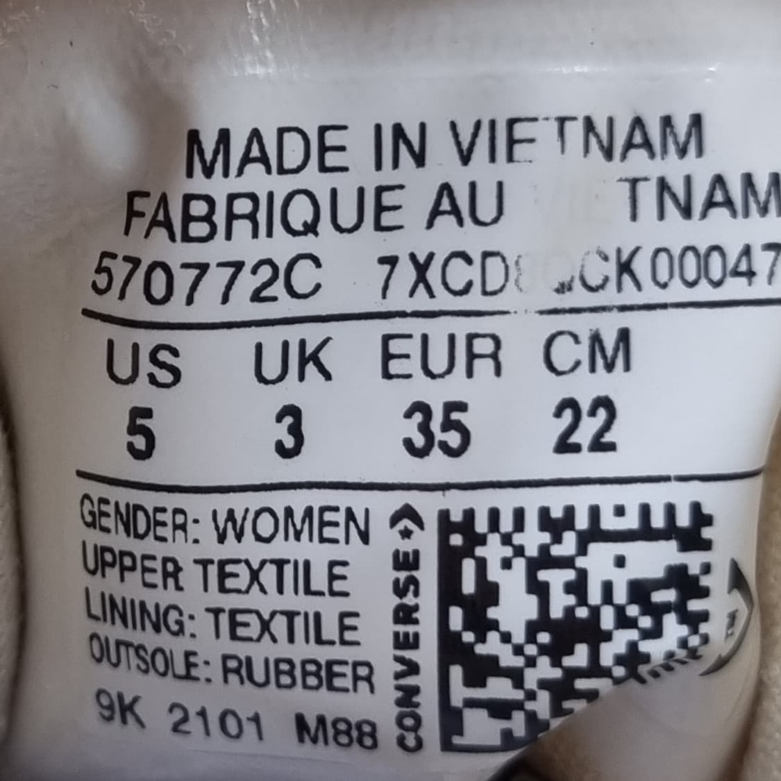 컨버스 에스파듀 바나나케이크 스니커즈220 상품이미지6