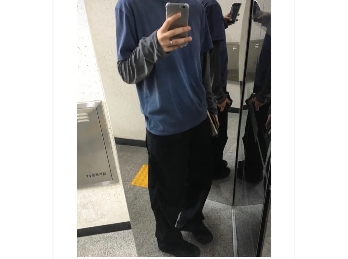 les 브레브 티셔츠 블루 2 판매 상품이미지3