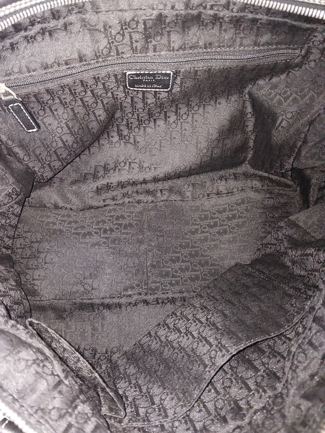 크리스찬 디올 은장 CD로고 숄더백 상품이미지8