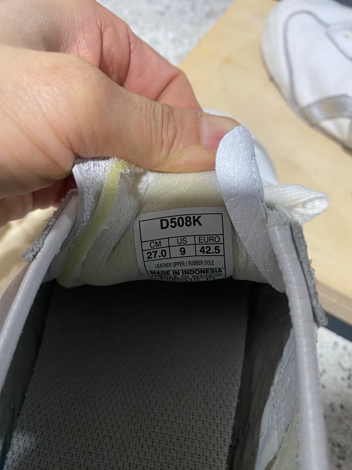 오니츠카타이거 멕시코 66 흰색 270mm 상품이미지7