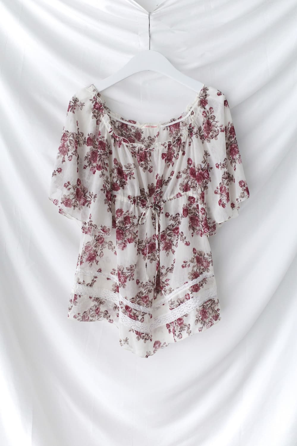 flower shirring blouse 상품이미지1