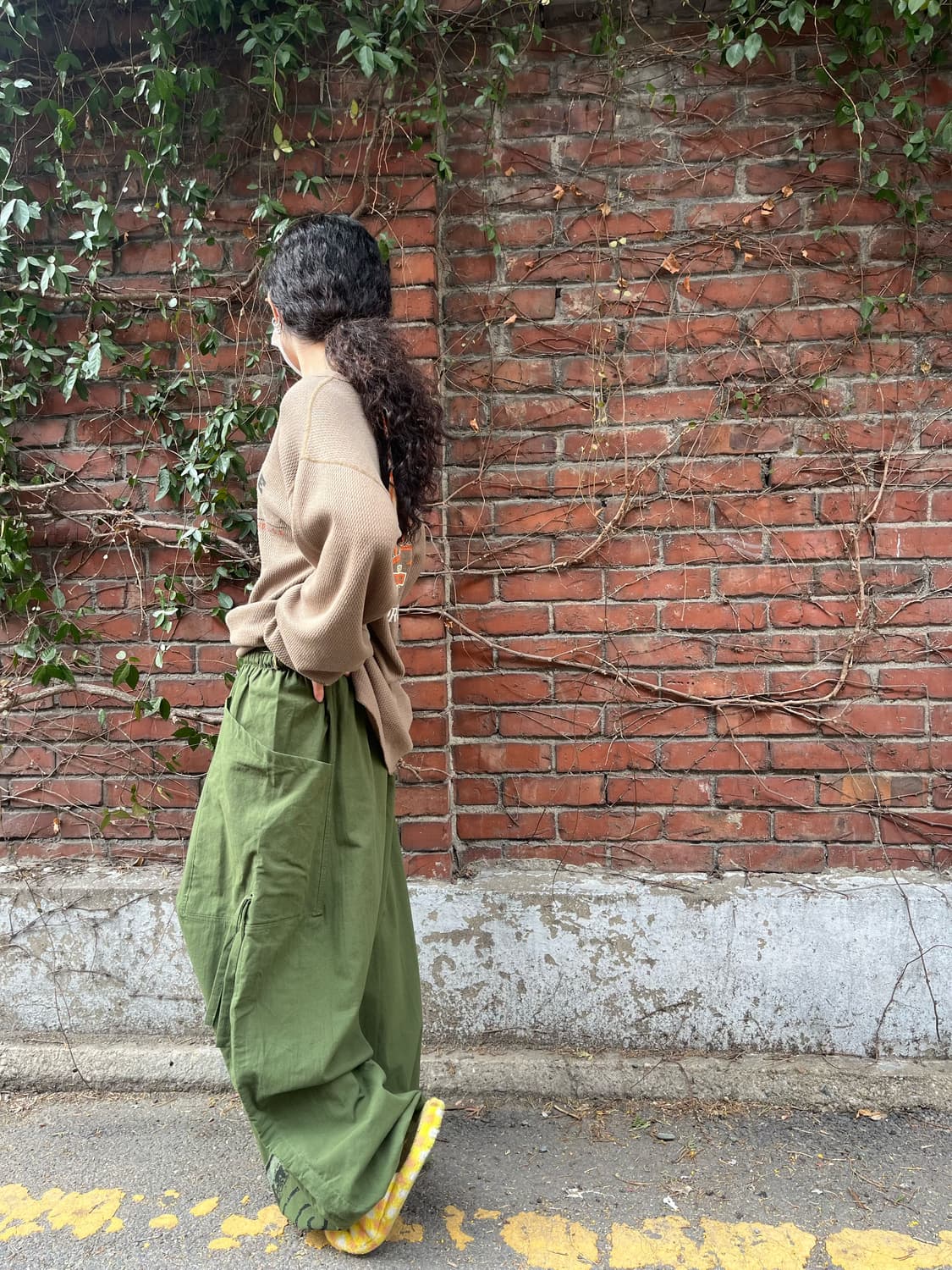 히피 에스닉 문양 와이드 벌룬 팬츠 상품이미지6