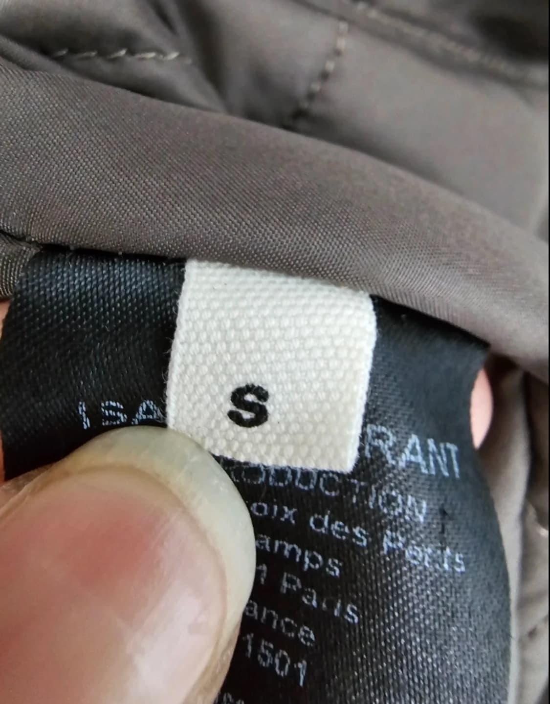 이자벨마랑 에뚜왈 체크 퀼팅 자켓 ~55 상품이미지9