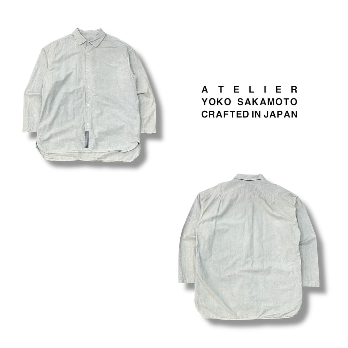  요코사카모토 코튼 린넨 셔츠 y14400 상품이미지1