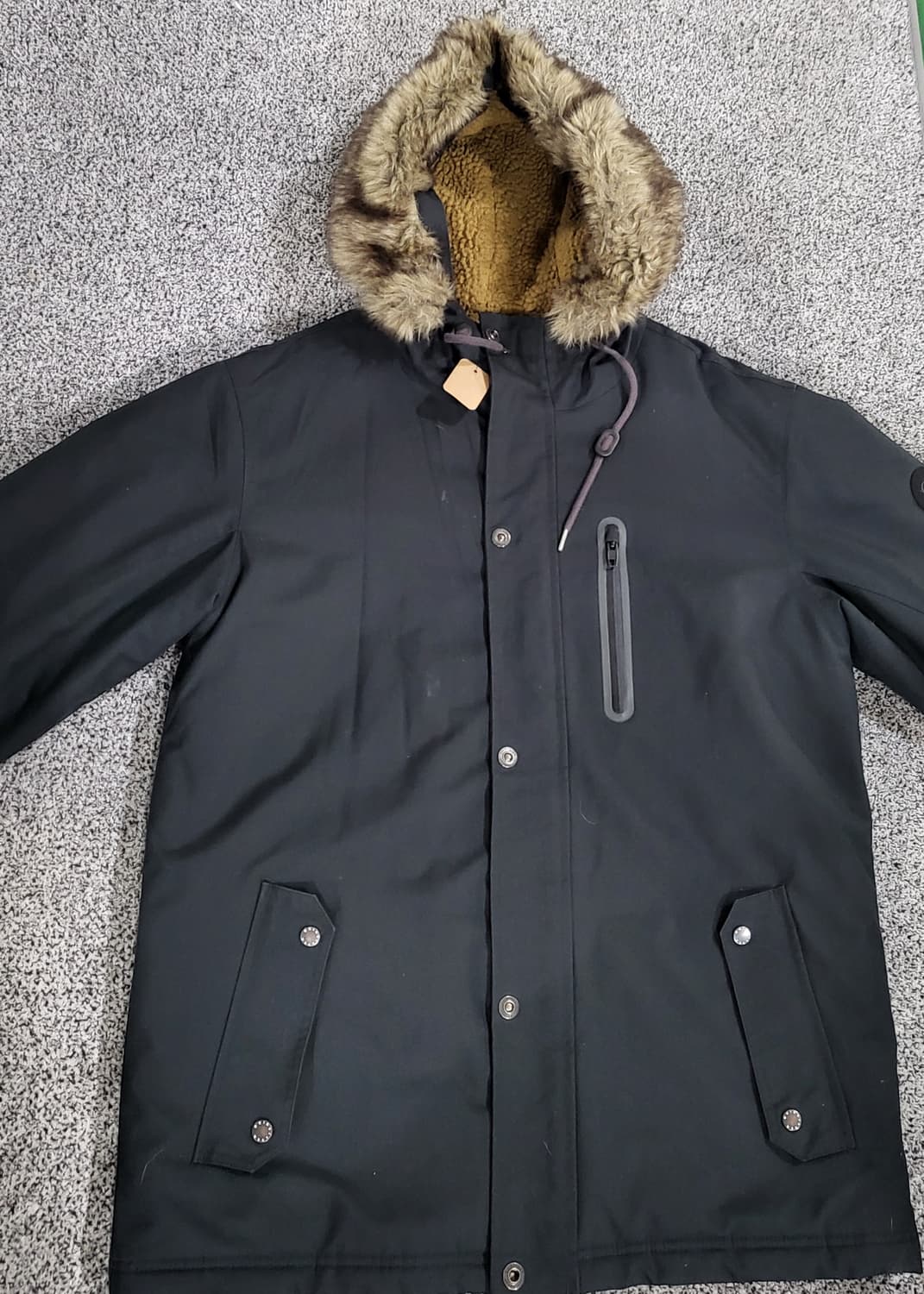 퀵실버(Quiksilver) 후드 퍼 겨울 자켓 상품이미지1