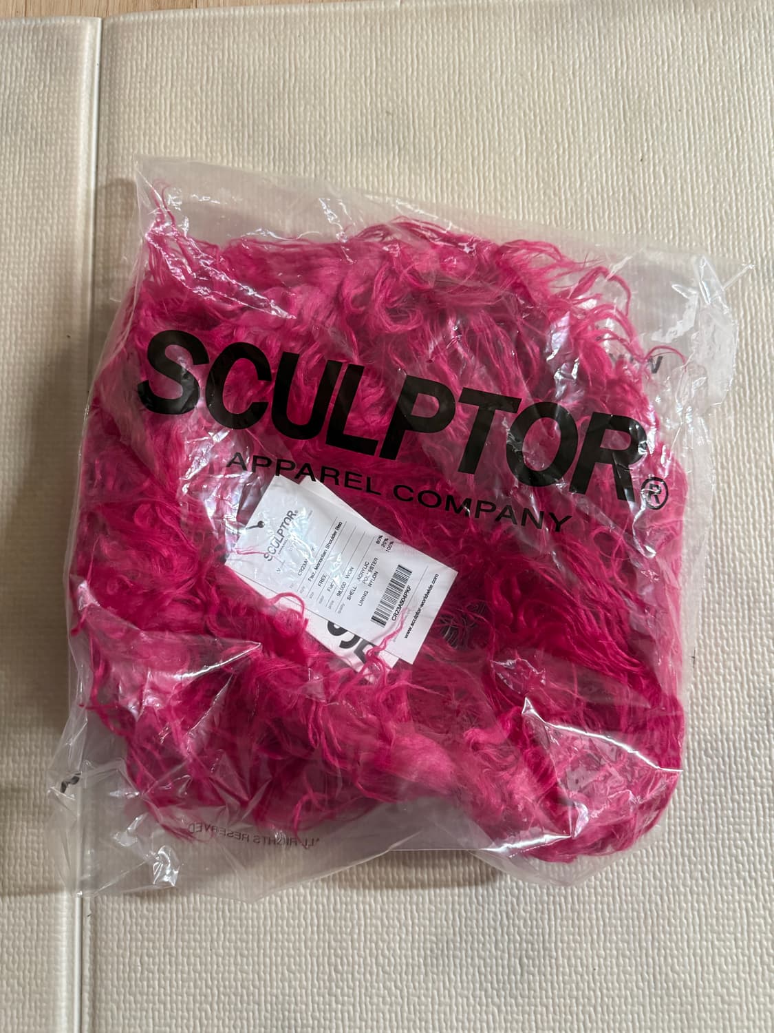 스컬프터 몽골리안 숄더백 핑크 상품이미지3