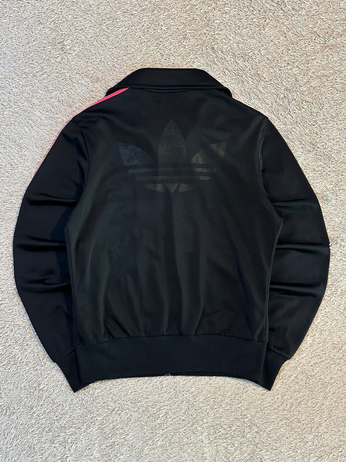 아디다스 ADIDAS 파이어버드 빅로고 트랙탑 져지 핑크 상품이미지3