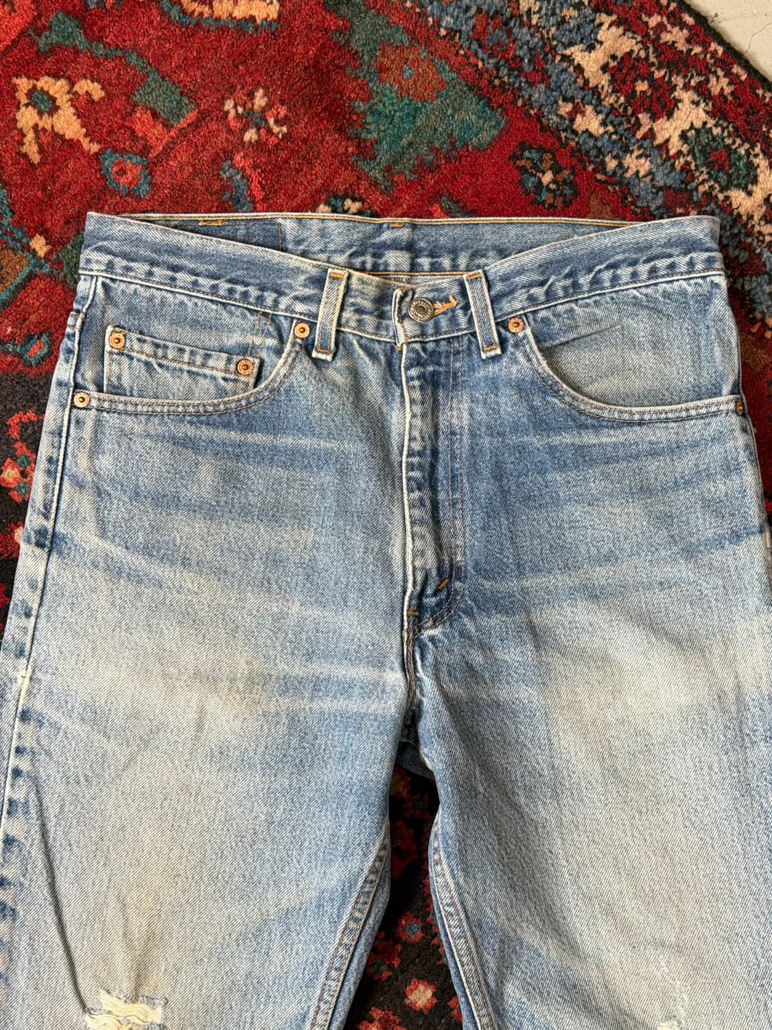 90's USA Made 빈티지 리바이스 517 오렌지탭 상품이미지5