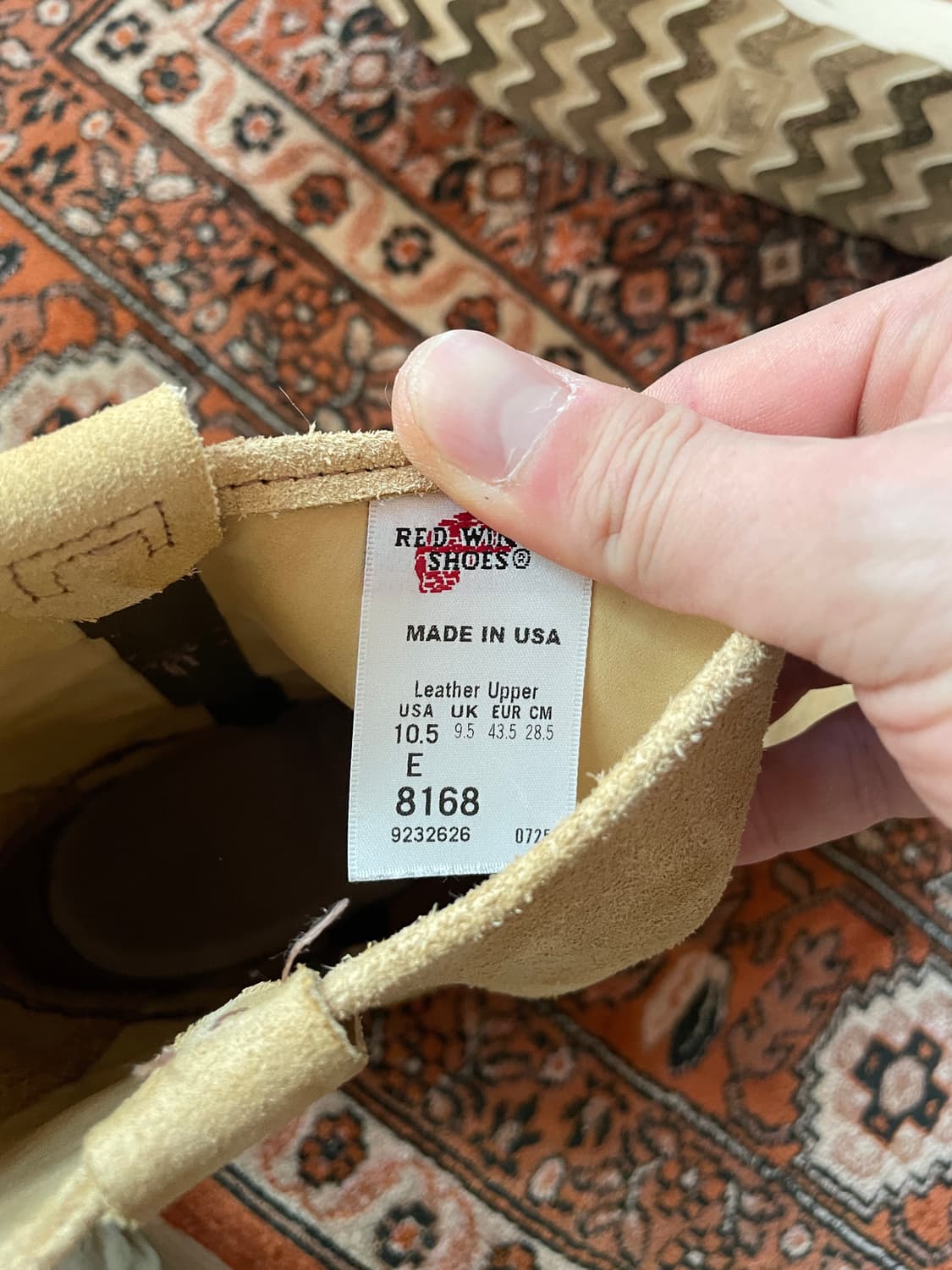 레드윙 페코스 부츠 8168 상품이미지6