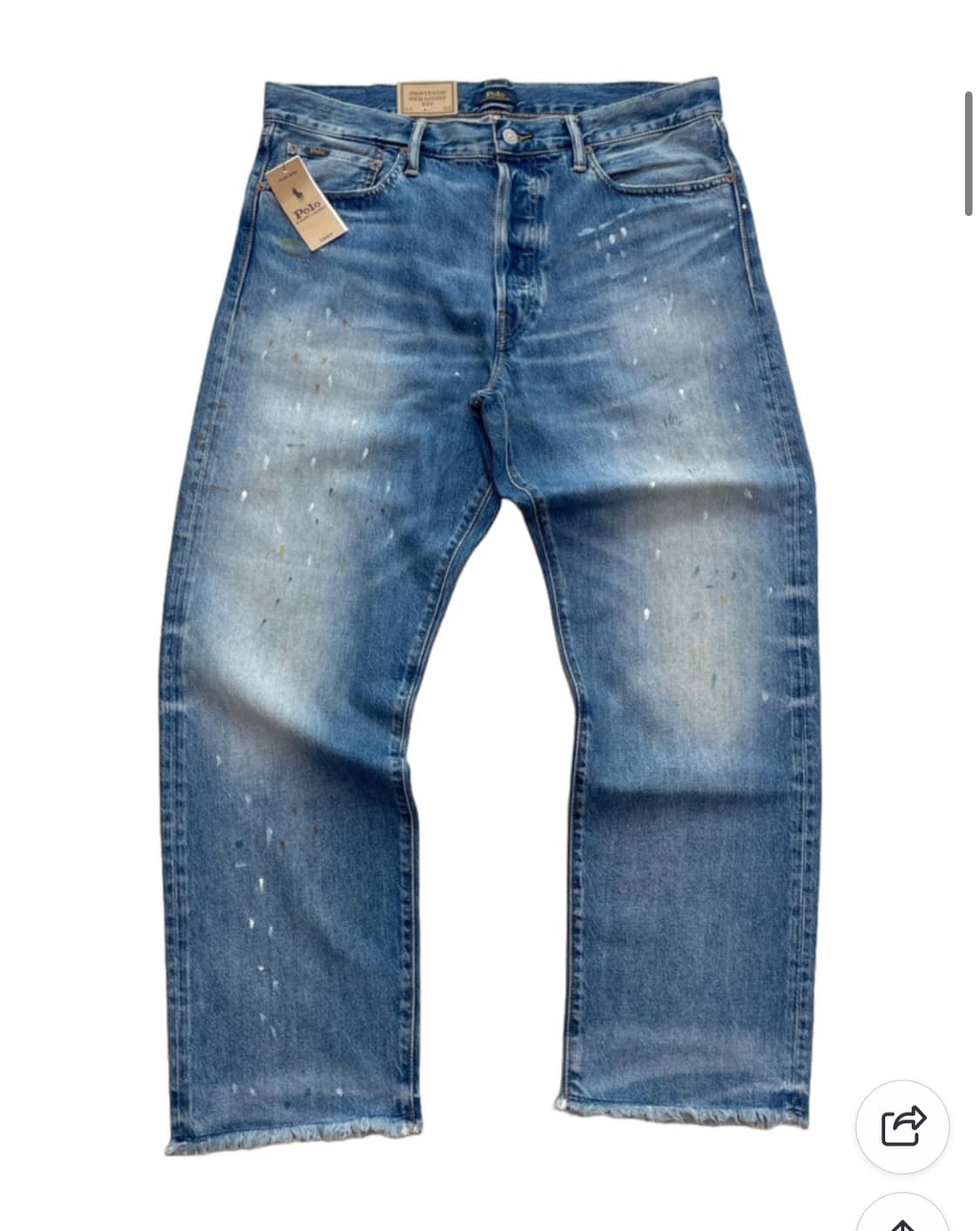 랄프로렌 헤리티지 스트레이트핏 하바나 데님 진 상품이미지1